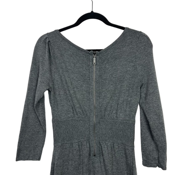 Express Gray Sweater Dress Small - Picture 5 of 11